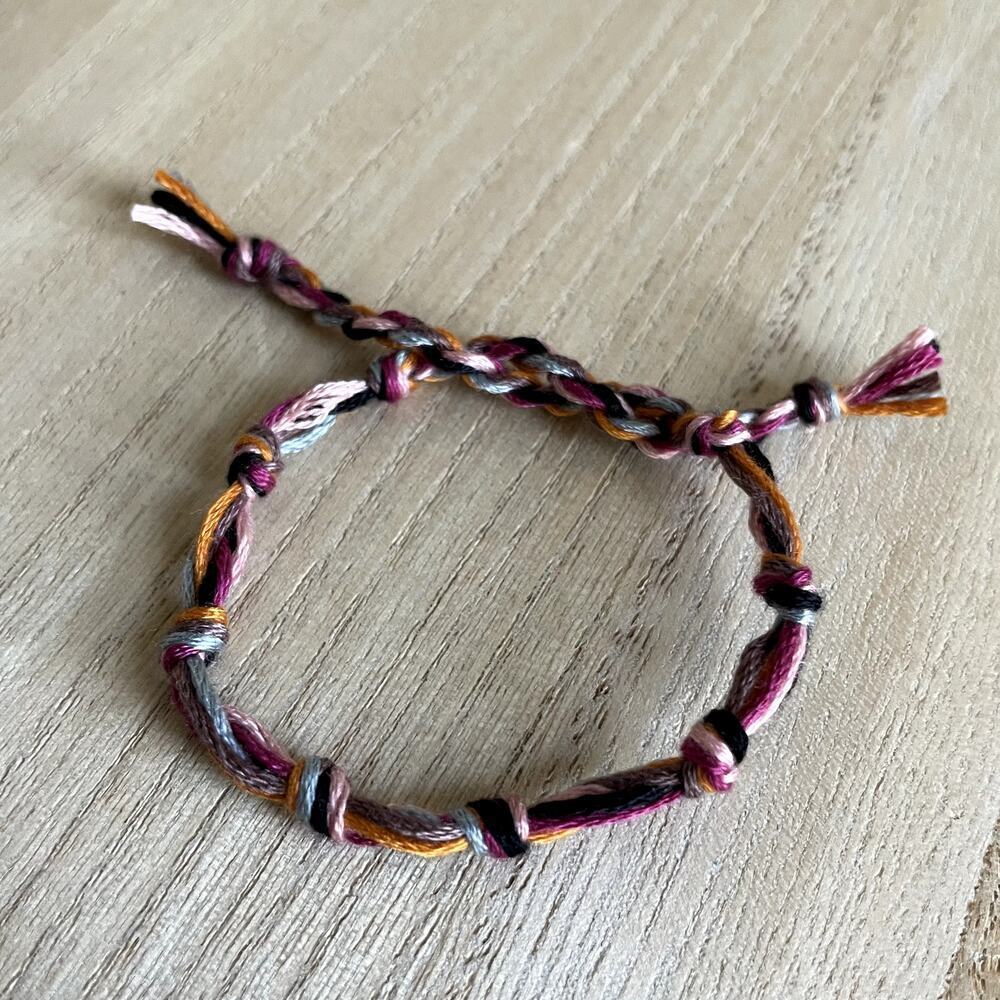 Yona Bracelet anklet trendy comfortable tie embroidery thread woven gift
